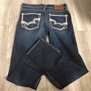 Big star dark denim ladies jeans